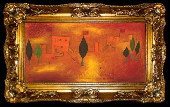 framed  Paul Klee Oriental Feast, ta009-2